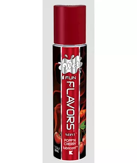 Wet Fun Flavors Popp’n Cherry 10oz