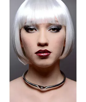 Stainless Steel Slim Slave Collar