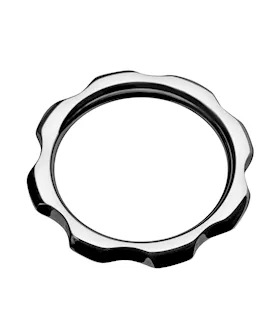 Gear Head Metal Cock Ring- 175 Inch