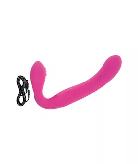 Rechargeable Silicone Love Rider Strapless Strap-on