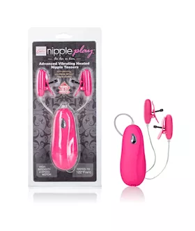 Nipple Play Advanced Vibrating Heated Nipple Teasers