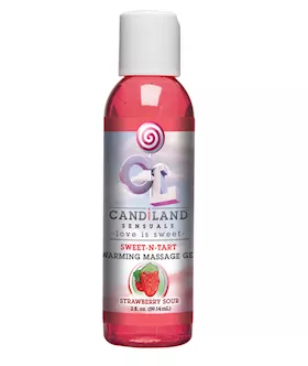 Candiland Sensuals Sweet-n-tart Warming Massage Gel