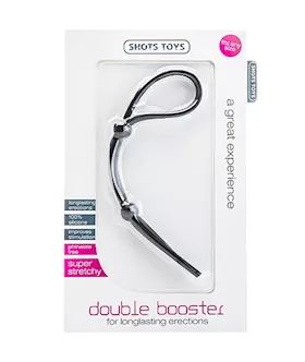 Shots Toys Double Booster Black