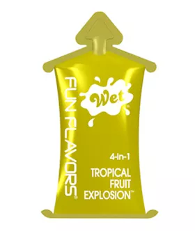 Wet Fun Flavors 4n1 Tropical Fruit 10ml Pillow Pack