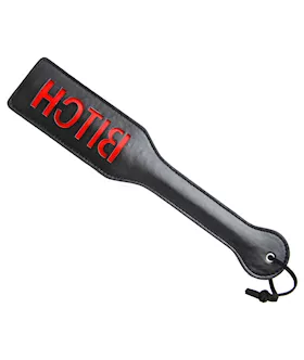 Imprint Spanking Paddle- Bitch