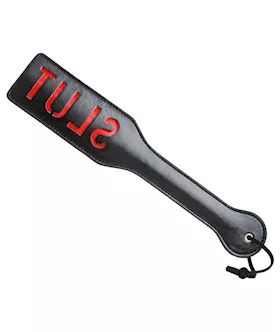 Imprint Spanking Paddle- Slut