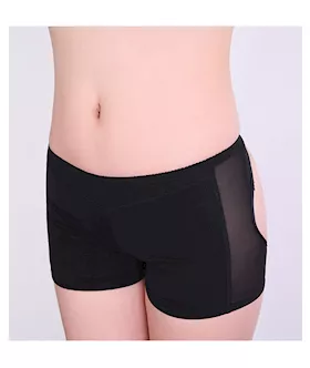 Butt Lifter Boyshorts With Cutouts