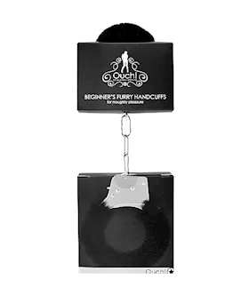 Beginners Handcuffs Furry Black
