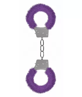 Beginners Handcuffs Furry Purple