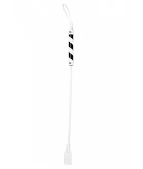 Cube Tipped Crop Pvc White Black