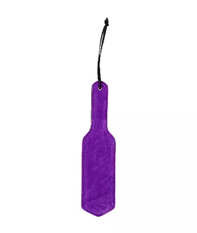 Paddle Leather And Suede Purple