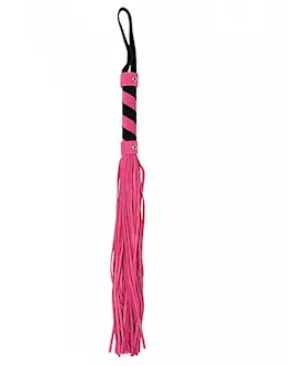 Whip Suede Pink Black