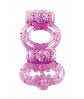 Double Vibrating Twin Ring