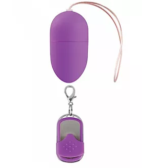 10 Speed Remote Vibrating Egg Medium Purple