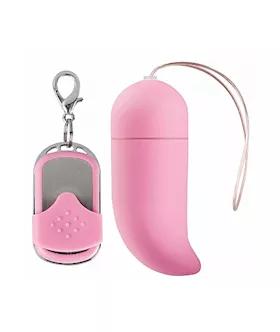 10 Speed Remote Vibrating G-spot Egg Pink
