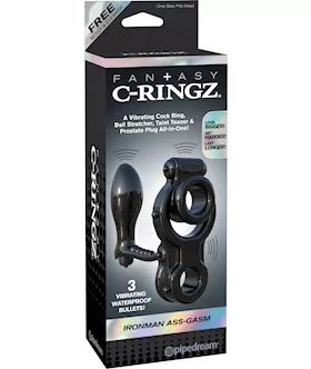 Fantasy C-ringz Ironman Ass-gasm