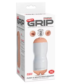 Pipedream Extreme Toyz Tight Grip Pussy & Mouth Masturbator
