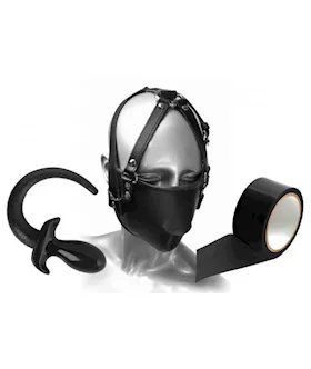 On All Fours Puppy Play Fantasy Bondage Kit