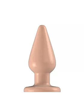 Bottom Line Buttplug Rubber Flesh 5 In Model 2