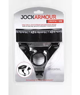Jock Armour Black M Waistband Black