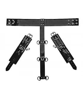 Bound Around Neck To Wrist Restraints