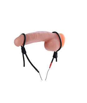 Vigor Ii Cock And Ball Ties And Frenum Electro Stimulator