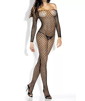 Crochet Net Bodystocking