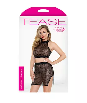 Tia Geo Top & Matching Skirt