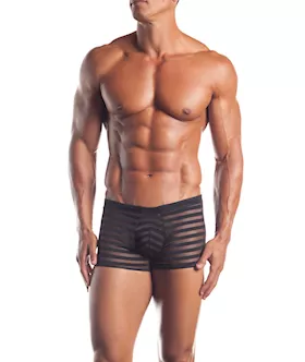 Striped Mesh Boxer