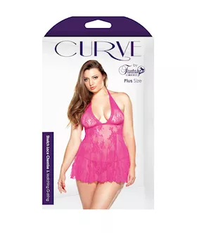 Stretch Lace Chemise & Matching G-string