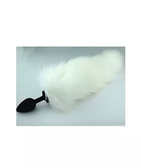 Silicone Butt Plug With Tail