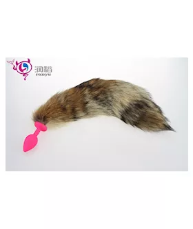 Flirty Fox Tail Silicone Butt Plug