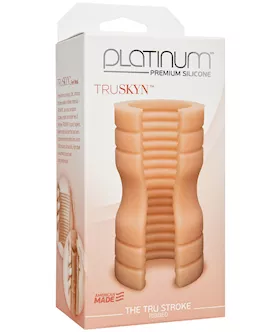 Platinum The Tru Stroke Ribbed