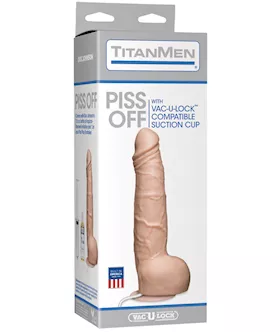 Titanmen Piss Off Suction Cup Dildo
