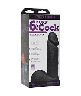 Vac-u-lock Codeblack - Ultraskyn Dong