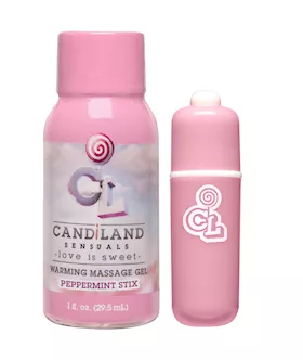 Candiland Sugar Buzz Massage Set- Peppermint Stix