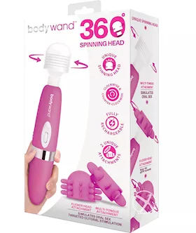 Bodywand 360 Degree Spinning Head Rechargeable Massager
