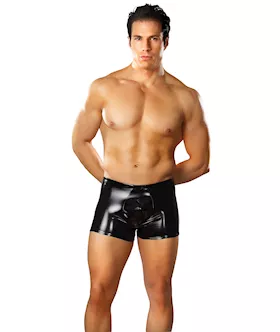Rubber Pouch Short Black Xl
