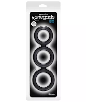 Renegade Triad Cock Ring Black