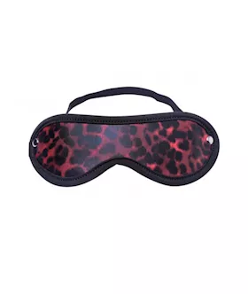 Red Leopard 6 Piece Bondage Set