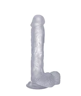 Realistic Cock 9 Inch With Scrotum Transparent