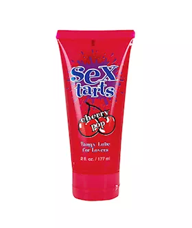 Sex Tarts Lube Cherry Pop 2 Fl Oz 59 Ml Tube