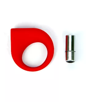 Tlc Hard-on Vibrating Silicone Cock Ring