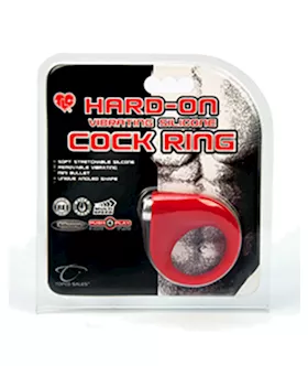 Tlc Hard-on Vibrating Silicone Cock Ring