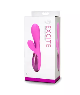 Ultrazone Excite 6x Rabbit Style Silicone Vibe