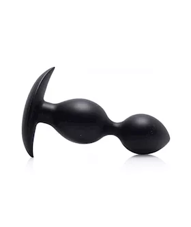Orbs Steel Weighted Duotone Silicone Anal Plug