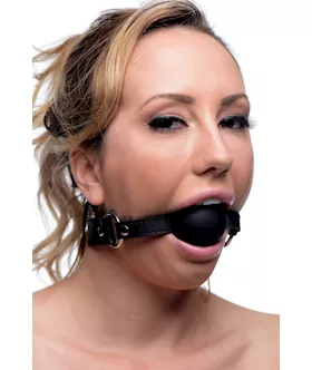 XL 2 Inch Silicone Ball Gag