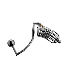 Condemned Cage With Anal Insertion