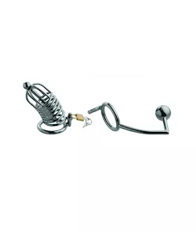Condemned Cage With Anal Insertion