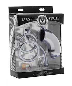 Chastity Cage With Urethral Insert